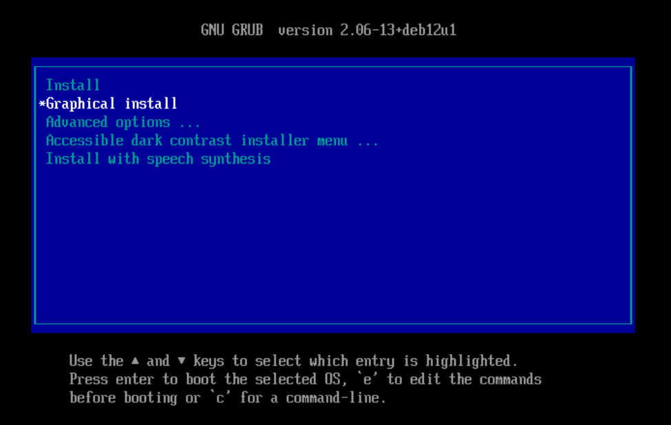 Install Debian